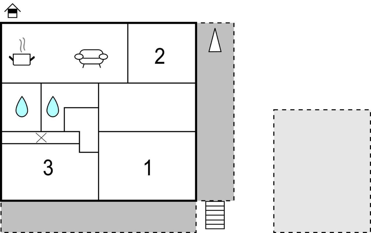 Nice Apartment In Jadranovo With Wifi Exteriör bild
